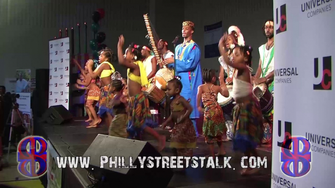 KIds do African Dance presented by Philly Streets Talk