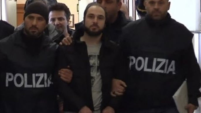 Napoli - Camorra, arrestato il latitante Mariano Riccio -1- (04.02.14)