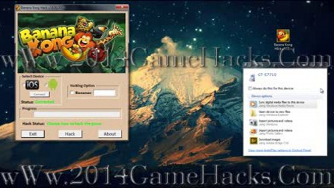 Banana Kong Android iOS % Hack Pirater % téléchargement 2014