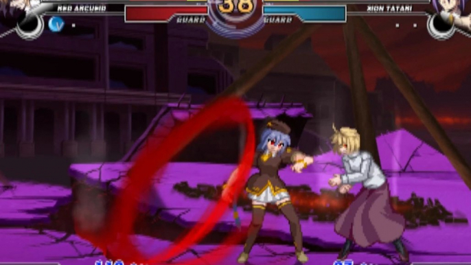 Melty Blood Actress Again Gameplay HD 1080p PS2