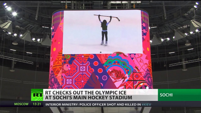 Olympic Stage Set: Souped-up hockey stadium ready for the Games