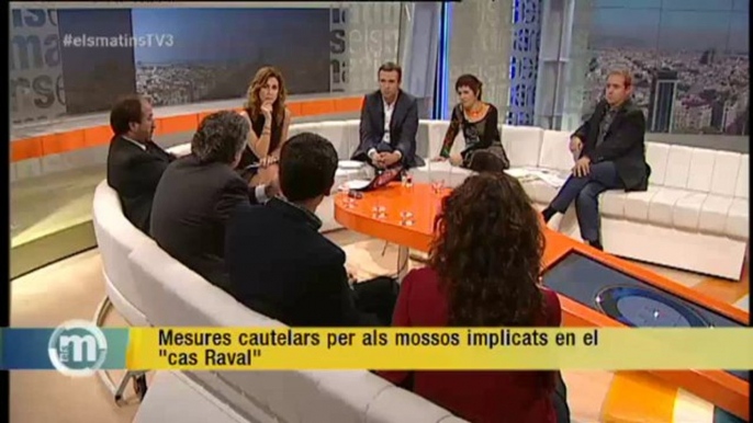 TV3 - Els Matins - Cara a cara entre l'advocat de Benítez i l'advocat d'un dels mossos del "cas Ra