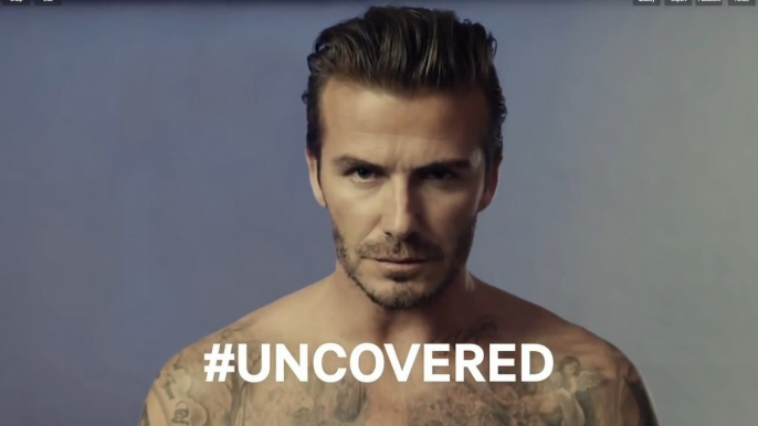 David Beckham Uncovered for H&M - Super Bowl XLVIII Commercial Teaser !! Big Game 2014