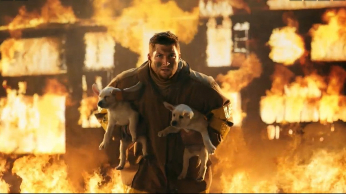 Tim Tebow has no contract.. He's a hero!! 2014 Super Bowl XLVIII Commercial