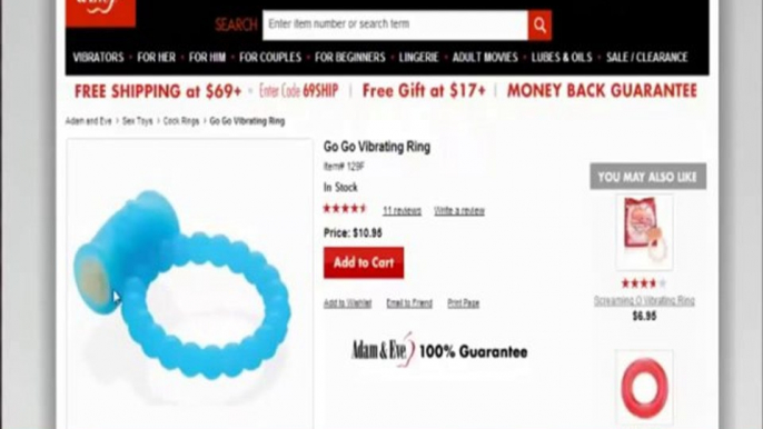 Go Go Vibrating Ring $548   Great College Dorm Room Sex with the Best Vibrating Cock Ring