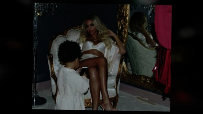 Beyonce Lounges in Lingerie While Single Climbs Charts