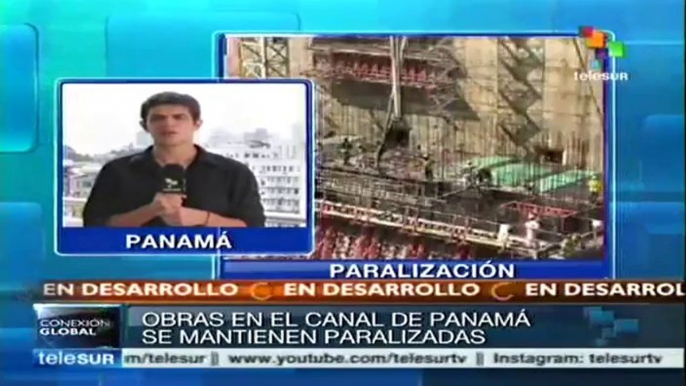 En vilo, 10 mil obreros panameños de la construcción