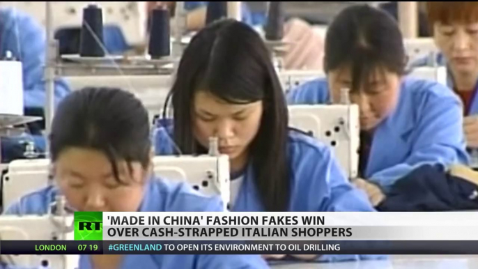 Fashion Fakes: Cheap Chinese clothes force Italian brands out