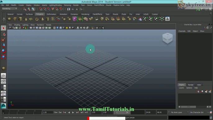 Maya Tutorials in Tamil 6.Some Basic Tips