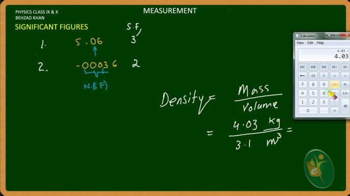 Lecture 002 Measurement - Significant Figures Part 2 Physics in urdu free Tutorial Class IX