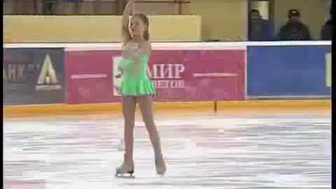 Russian Figure Skater Yulia Lipnitskaya Julia Lipnitskaia's debut 2014 Sochi olympics(ipad)A