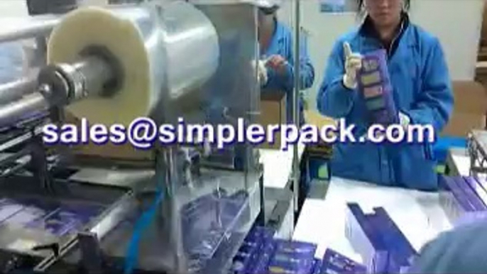 Three-dimensional transparent film packaging machine-sales@simplerpack.com