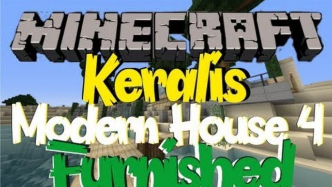 Minecraft: Keralis Modern House 4 - Furnished