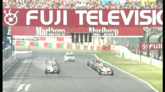 Formula 1 Japanese Grand Prix 2005 start