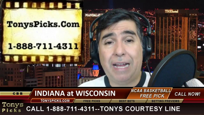 Wisconsin Badgers vs. Indiana Hoosiers Pick Prediction NCAA College Basketball Odds Preview 2-25-2014