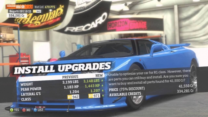 Forza Horizon - "Fastest Car" (280 MPH)