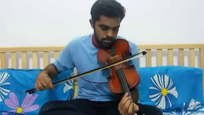 Ami Je Tomar in Violin- Subramoni Rangarajan