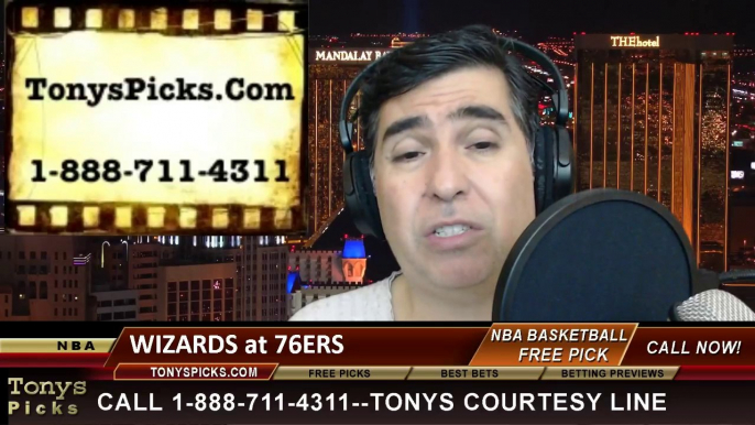 Philadelphia 76ers vs. Washington Wizards Pick Prediction NBA Pro Basketball Odds Preview 3-1-2014