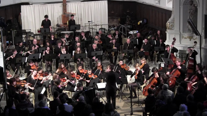 FREDERIC BALDO - POP ORCHESTRE LA CREA - Gros temps à Etretat (Lhen)