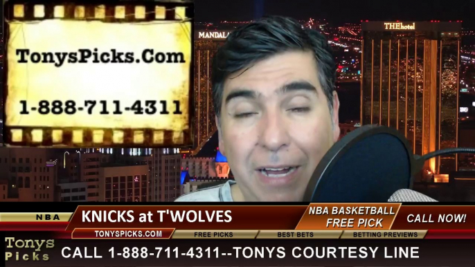 Minnesota Timberwolves vs. New York Knicks Pick Prediction NBA Pro Basketball Odds Preview 3-5-2014