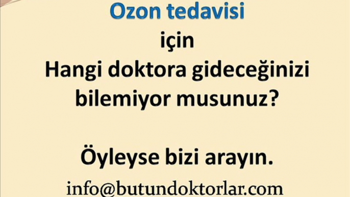 Ozon Tedavisi,Ozon Tedavisi Nedir,Ozon Tedavisi İle Zayıflama,Ozon Tedavisi