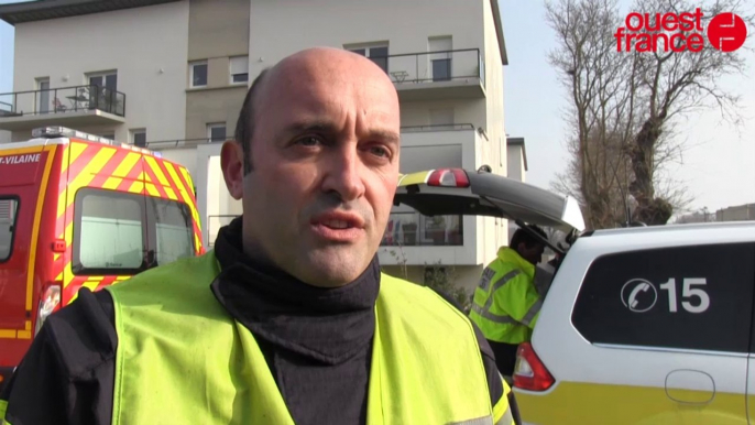 Saint-Grégoire.  Eboulement sur un chantier : un ouvrier blessé