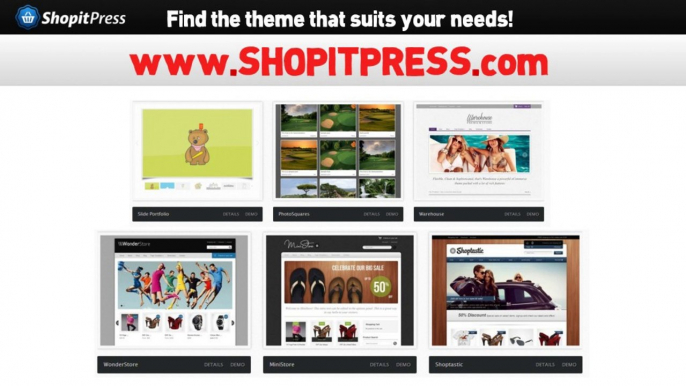 Best premium WooCommerce themes in 2014 - ShopitPress