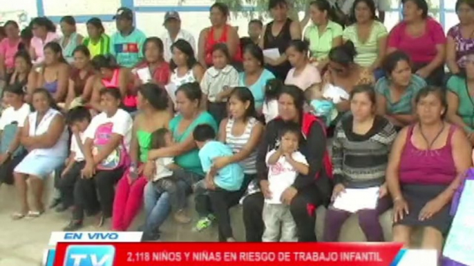 Chiclayo: Mas de dos mil niños en riesgo de trabajo infantil reciben apyo de fundacion telefonica 13 03 14