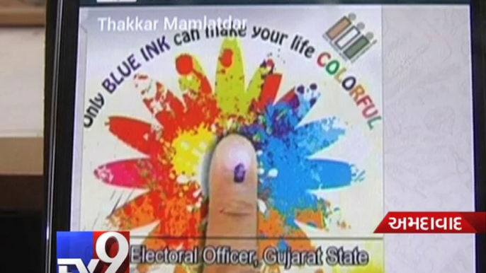 In Ahmedabad , Election Commission have started campaign for voters'registration to attract voters.  For more videos go to  http://www.youtube.com/gujarattv9  Like us on Facebook at https://www.facebook.com/gujarattv9 Follow us on Twitter at https://twitt