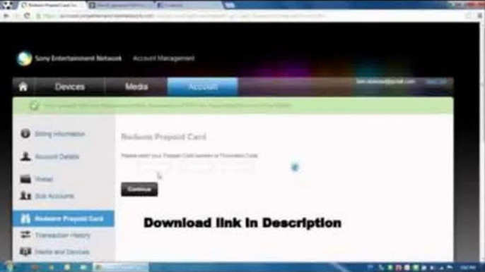 PSN Code Generator ! [ Brand new ] [ 2014 ] - Free Hacks And Cheats