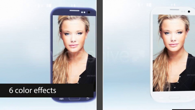 3D SmartPhone Display - After Effects Template