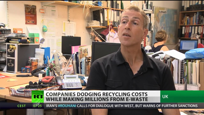 E-Waste Away: UK firms skimp on recycling outdated electronics