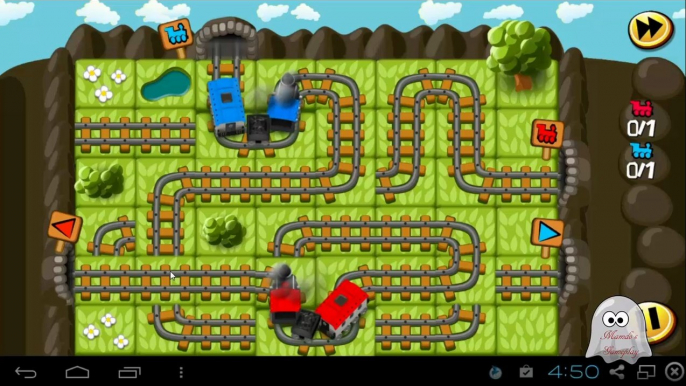 Train Tiles Express - Gameplay - Forest (Level 16 to Level 20) - HD (720p)