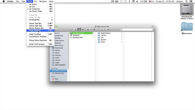 Display Missing Finder Sidebar  Icons - Mac OS X Mavericks