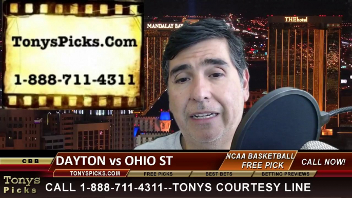 Ohio St Buckeyes vs. Dayton Flyers Pick Prediction NCAA Tournament College Basketball Odds Preview 3-20-2014