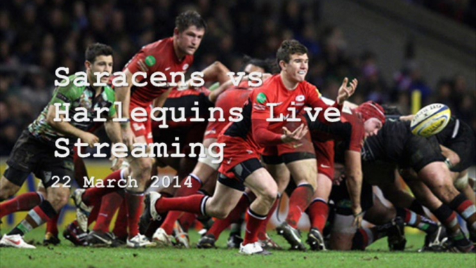 Watch Saracens vs Harlequins On Tab