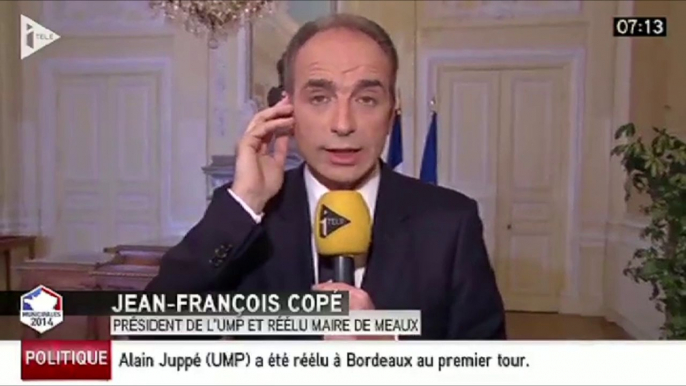 Jean-François Cppé : "Pas d'alliance entre l'UMP et le FN"