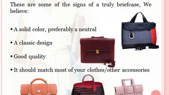 I am buying ladies briefcase online to gift my daughter