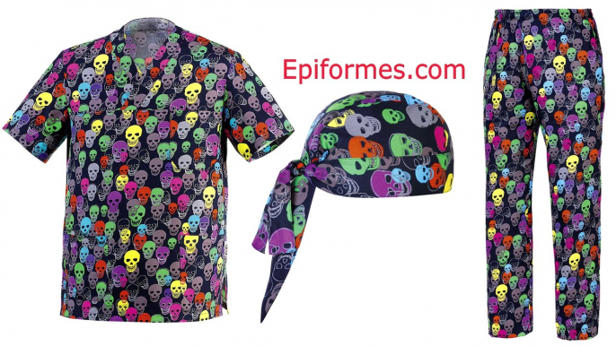 Ropa sanitaria estampada 2014 , pijamas sanitarios, ropa sanidad