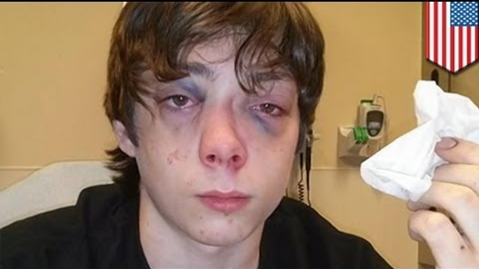 High school fight caught on camera: Georgia teen brutally beats up classmate