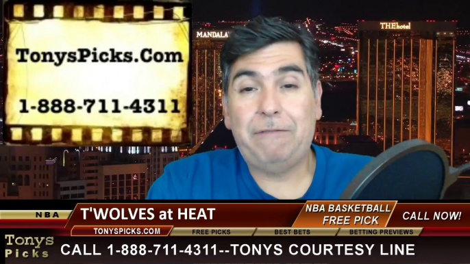 Miami Heat vs. Minnesota Timberwolves Pick Prediction NBA Pro Basketball Odds Preview 4-4-2014
