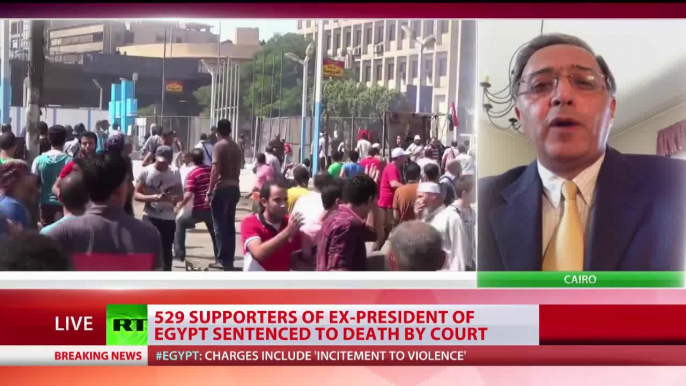 Egypt court sentences 529 Muslim Brotherhood supporters to death