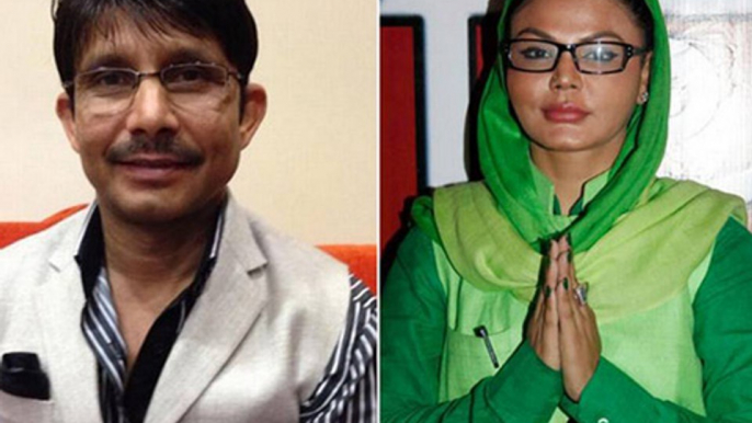 KRK Humiliates Rakhi Sawant Live