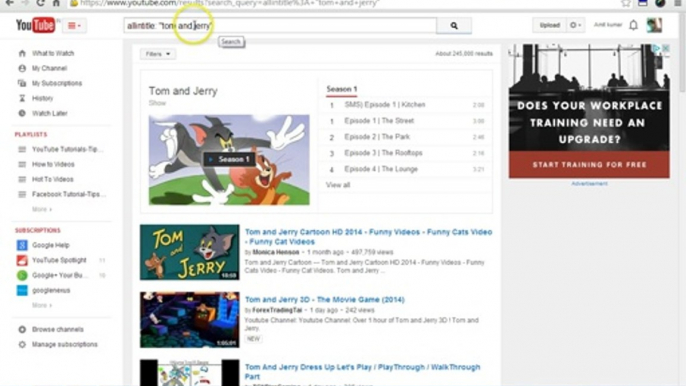 YouTube Tips and Tricks - How to Perform Exact Match/Title Searches on YouTube ?