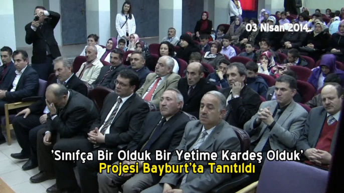 Sınıfça Bir Olduk Bir Sınıfa Kardeş Olduk_Bayburt tanıtım programı