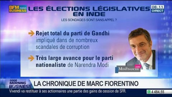 Marc Fiorentino: Élections législatives en Inde: "C'est la plus grande élection démocratique du monde" - 07/04