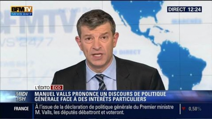 L'Édito éco de Nicolas Doze: Discours de politique générale: "Le sujet devient plus politique qu'économique" - 08/04