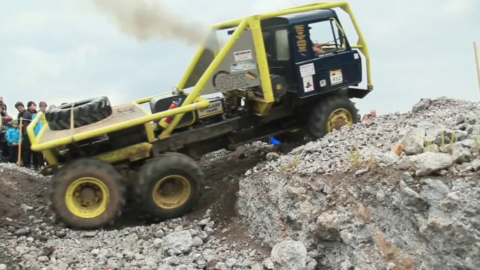 Trucktrial 2013 Kladno Halda Koněv ( HD )