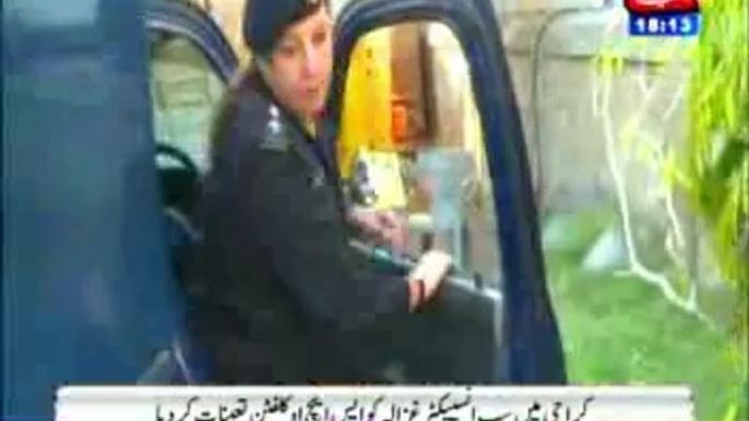 Inspector Ghazala SHO appointed in Clifton Karachi