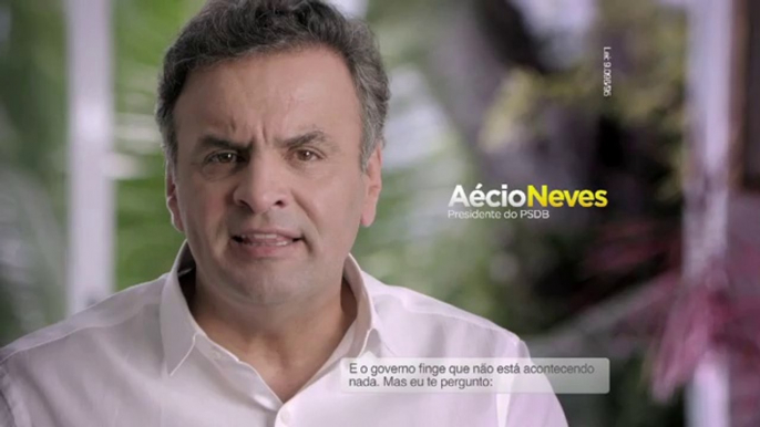 Aécio Neves - Risco da volta da Inflação